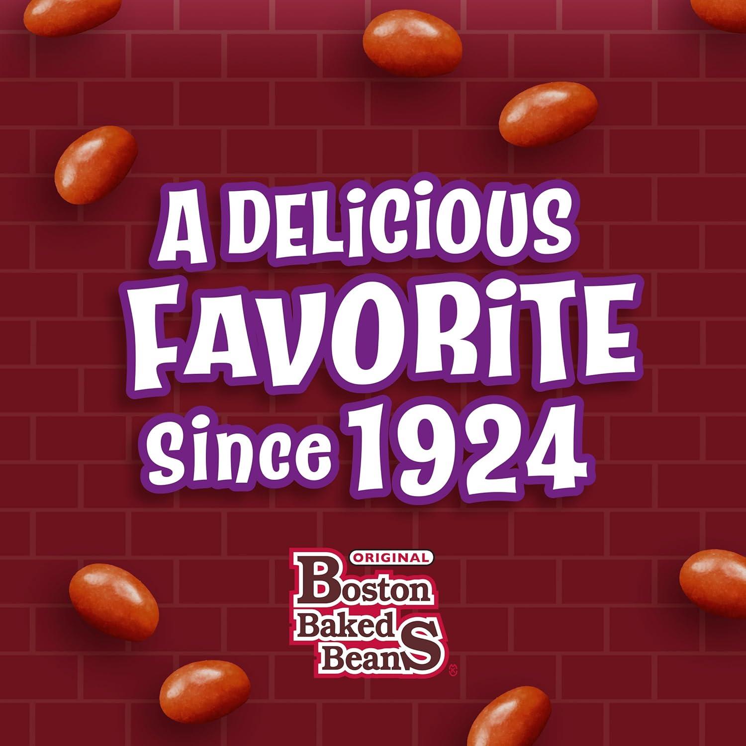 imageWonka Boston Baked Beans CandyCoated Peanuts Sweet ampamp Salty 43 Ounce Theater Candy Boxes Pack of 12Boston Baked Beans
