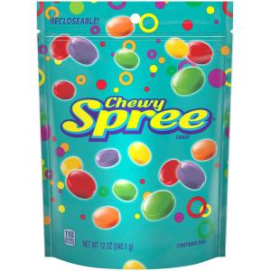 Wonka Spree Original Hard Candy, Resealable Bag, 12 Ounce Bag(Full Size)